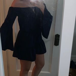 Fashion Nova Navy Short Romper